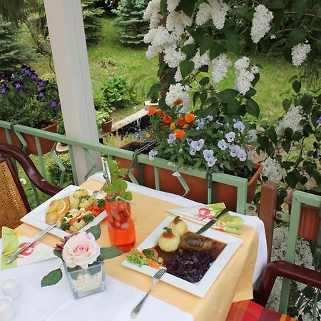 Cafe Zur Talsperre Otel Chemnitz Dış mekan fotoğraf