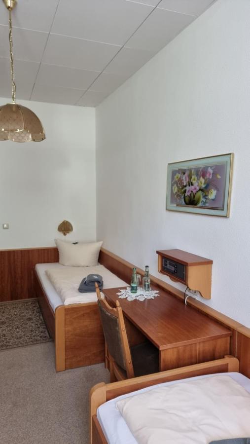 Cafe Zur Talsperre Otel Chemnitz Dış mekan fotoğraf